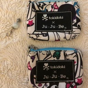 2 Toki Doki Dreams Ju Ju Be Coin Purses with fob